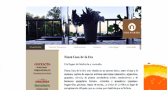 Desktop Screenshot of casadelaera.com